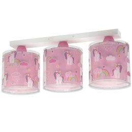 Φωτιστικό Οροφής-Ράγα Unicorns 41593 20,5x50x14cm 3xE27 Multi Ango