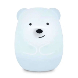 Φωτιστικό Νυκτός Mini Light Bear ANG-210 15x12x12cm White-Black Ango