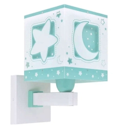 Φωτιστικό Τοίχου - Απλίκα Moonlight 63239H 13,5x20x24cm 1xE27 15W Green Ango