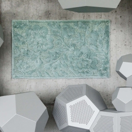 Χαλάκι Μπάνιου Brighton Green Abyss & Habidecor 60x100cm Βαμβάκι-Ακρυλικό