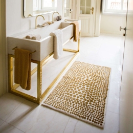 Χαλάκι Μπάνιου Dolce Abyss & Habidecor 50 X 80 Βαμβάκι-Ακρυλικό