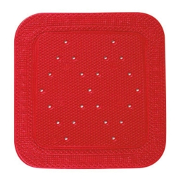 Αντιολισθητικό Ντουζιέρας Calypso 4325 Tomato Red Kleine Wolke 55Χ55 PVC