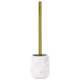 Βουρτσάκι Μπάνιου WC Golden Crackle 8431 White Kleine Wolke Πολυρεσίνη