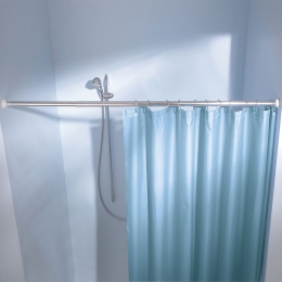 Βραχίονας Μπάνιου Federstange 0346 125-220cm (25mm) Chrome Kleine Wolke 125-220cm Αλουμίνιο
