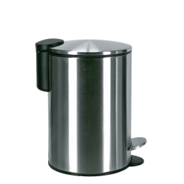 Δοχείο Απορριμμάτων Silence 8419 Bin 3lt Chrome Kleine Wolke Μέταλλο