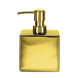 Δοχείο Κρεμοσάπουνου Glamour 5065 Gold Kleine Wolke Πορσελάνη