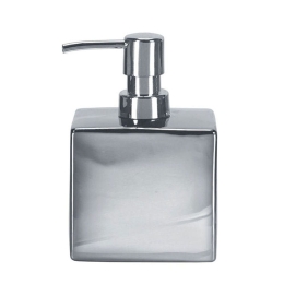 Δοχείο Κρεμοσάπουνου Glamour 5065 Silver Kleine Wolke Πορσελάνη