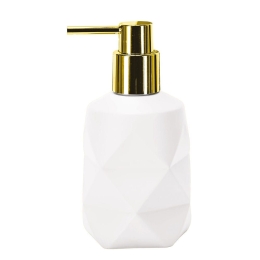 Δοχείο Κρεμοσάπουνου Golden Crackle 8431 White Kleine Wolke Πολυρεσίνη