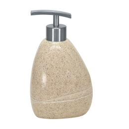 Δοχείο Κρεμοσάπουνου Stones 5080 Sand Beige Kleine Wolke Πολυρεσίνη