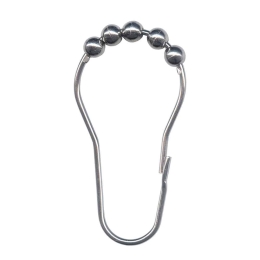 Κρίκοι Κουρτίνας Μπάνιου Duschvorhangringe Boccia 3332 12pcs Chrome Kleine Wolke Μέταλλο