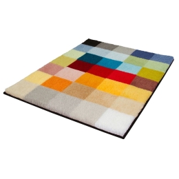Πατάκι Μπάνιου Cubetto 8821 Multicolor Kleine Wolke 60X60 Acrylic