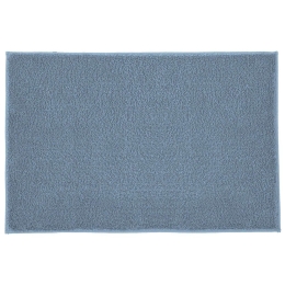 Πατάκι Μπάνιου Kansas 4018 Azure Blue Kleine Wolke 80x140 80x140cm 100% Βαμβάκι