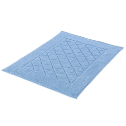 Πατάκι Μπάνιου Πετσετέ Bridge 3016 Azure Blue Kleine Wolke 50X70 100% Βαμβάκι
