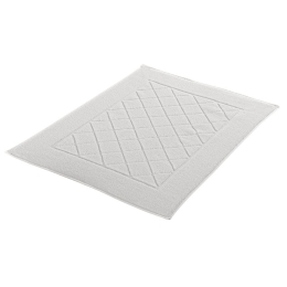 Πατάκι Μπάνιου Πετσετέ Bridge 3016 White Kleine Wolke 50X70 100% Βαμβάκι