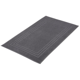 Πατάκι Μπάνιου Πετσετέ Lodge 3009 Dark Grey Kleine Wolke 50 X 80 100% Βαμβάκι