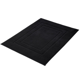 Πατάκι Μπάνιου Πετσετέ Plaza 3006 Black Kleine Wolke 60X80 100% Βαμβάκι