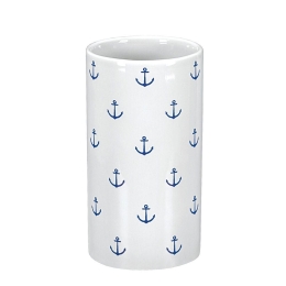 Ποτήρι Οδοντόβουρτσας Anchor 5876 Dark Blue Kleine Wolke Πηλός