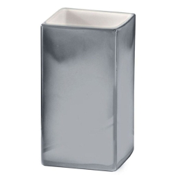 Ποτήρι Οδοντόβουρτσας Glamour 5065 Silver Kleine Wolke Πορσελάνη