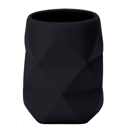 Ποτήρι Οδοντόβουρτσας Golden Crackle 8431 Black Kleine Wolke Πολυρεσίνη