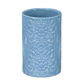 Ποτήρι Οδοντόβουρτσας Mandalay 8474 Azure Blue Kleine Wolke Πηλός