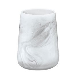 Ποτήρι Οδοντόβουρτσας Marble 5854 Anthracite Kleine Wolke Πορσελάνη