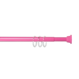 Βραχίονας Μπάνιου Ίσιος Φ25 Νο 1211 Pink Grekon 75-125cm Αλουμίνιο
