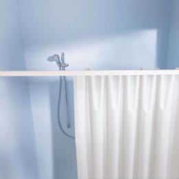 Βραχίονας Μπάνιου Federschiene 3335 75-125cm White Kleine Wolke 75-125cm Αλουμίνιο
