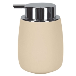 Δοχείο Κρεμοσάπουνου Eclipse 8036 8,6x13,1cm Sandbeige Kleine Wolke Πηλός