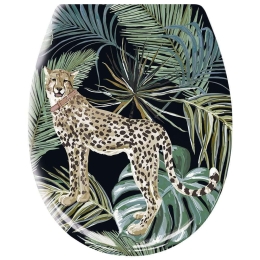Καπάκι Λεκάνης Safari 1856 37x45cm Green Kleine Wolke Πλαστικό