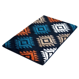 Πατάκι Μπάνιου Luana Navy Kleine Wolke 55Χ65 Polyacrylic
