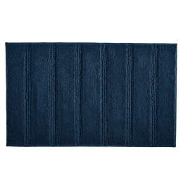 Πατάκι Μπάνιου Monrovia Navy Kleine Wolke 60X60 Πολυέστερ