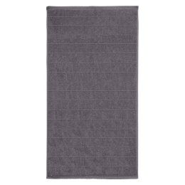 Πετσέτα Via Slate Grey Kleine Wolke Σώματος 70x140cm 100% Βαμβάκι