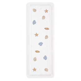 Αντιολισθητικό Πατάκι Μπάνιου Beach Multicolor Kleine Wolke 36x92 PVC