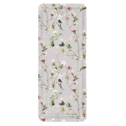 Αντιολισθητικό Πατάκι Μπάνιου Flores Multicolor Kleine Wolke 36x92 PVC