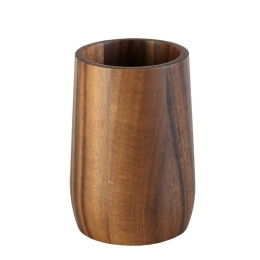 Ποτηροθήκη Acaia 7,5x10,7cm Brown Kleine Wolke Ξύλο