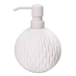 Δοχείο Κρεμοσάπουνου Livio 11x16,5cm White Kleine Wolke Πηλός