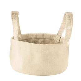 Καλάθι Αποθήκευσης Godona S 19x19cm Sandbeige Kleine Wolke Βαμβάκι