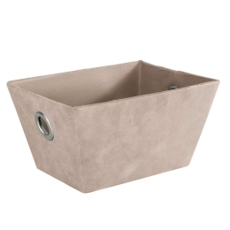 Καλάθι Αποθήκευσης Suede M 27x15x20cm Bast Kleine Wolke Πολυέστερ