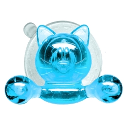 Κρεμάστρα Μπάνιου Crazy Hooks Kitty Kate 5,3x3,6cm Turquoise Kleine Wolke Θερμοπλαστικό