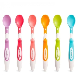 Κουταλάκια Βρεφικά Soft Tip 11003 (Σετ 6τμχ) Multi Munchkin 6 τμχ Πλαστικό
