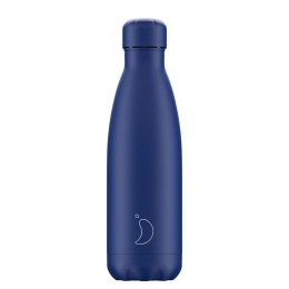 Μπουκάλι Θερμός All 500ml Matte Blue Chilly’s Ανοξείδωτο Ατσάλι