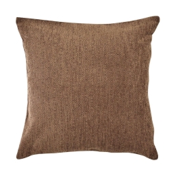Μαξιλαροθήκη Διακοσμητική Mandala 01 Brown Ρυθμός 45X45 45x45cm Chenille-Πολυέστερ