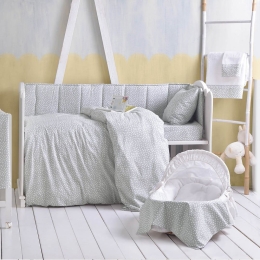 Πάπλωμα Βρεφικό Cute Grey Ρυθμός 110x150cm 100% Βαμβάκι