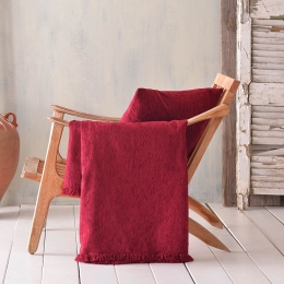 Ριχτάρι Kidal Bordo Ρυθμός Πολυθρόνα 160x180cm Chenille-Polyester