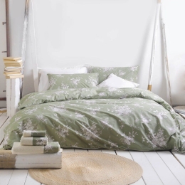 Μαξιλαροθήκες Mathilde (Σετ 2τμχ) Green Ρυθμός 50Χ70 50x70cm 100% Βαμβάκι