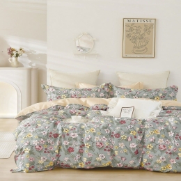 Κουβερλί Vibrant (Σετ 3τμχ) Multi Ρυθμός Υπέρδιπλo 220x240cm 100% Βαμβακοσατέν