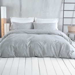 Πάπλωμα Miriam (Σετ 3τμχ) Dark Grey Ρυθμός Υπέρδιπλo 220x240cm Βαμβάκι-Πολυέστερ