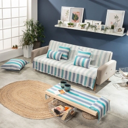 Ριχτάρι Lazio 05 Blue Teoran Διθέσιο 180x250cm Βαμβάκι-Πολυέστερ