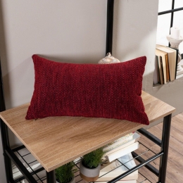 Μαξιλάρι Διακοσμητικό (Με Γέμιση) Minessota 10 Wine Teoran 30X50 Ακρυλικό,Βαμβάκι, Polyester