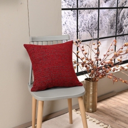 Μαξιλάρι Διακοσμητικό (Με Γέμιση) Sacramento 10 Wine Teoran 43X43 Ακρυλικό,Βαμβάκι, Polyester